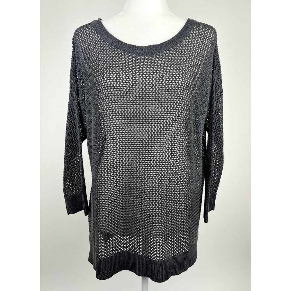 My Bajee Collection Oversized Open Knit Tunic Size Medium Boho Festival Beach